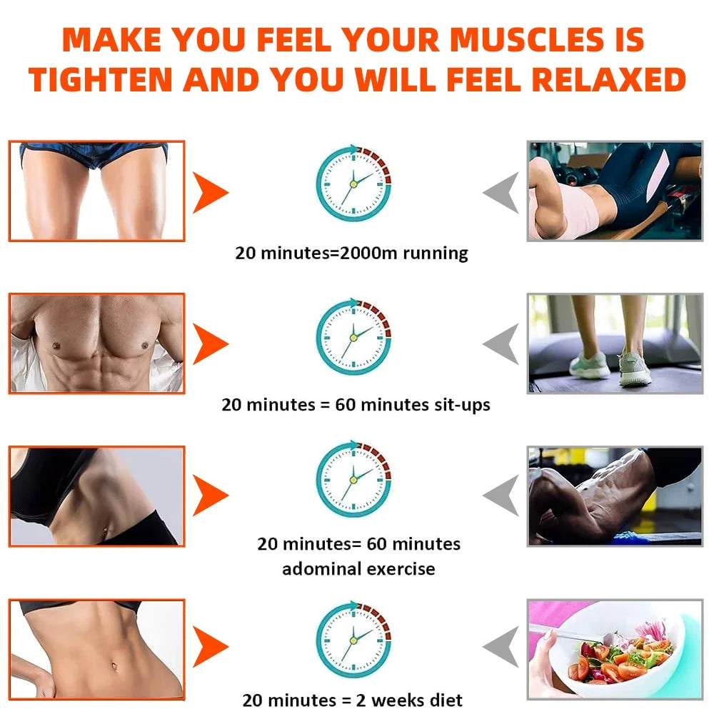 Wireless Ab Belt Abdominal Muscle Toner,  EMS Smart Fitness Belt, Portable Ab Stimulator with 6 Modes 15 Intensity Levels Toning Belt, Fitness Workout Equipment for Men Women